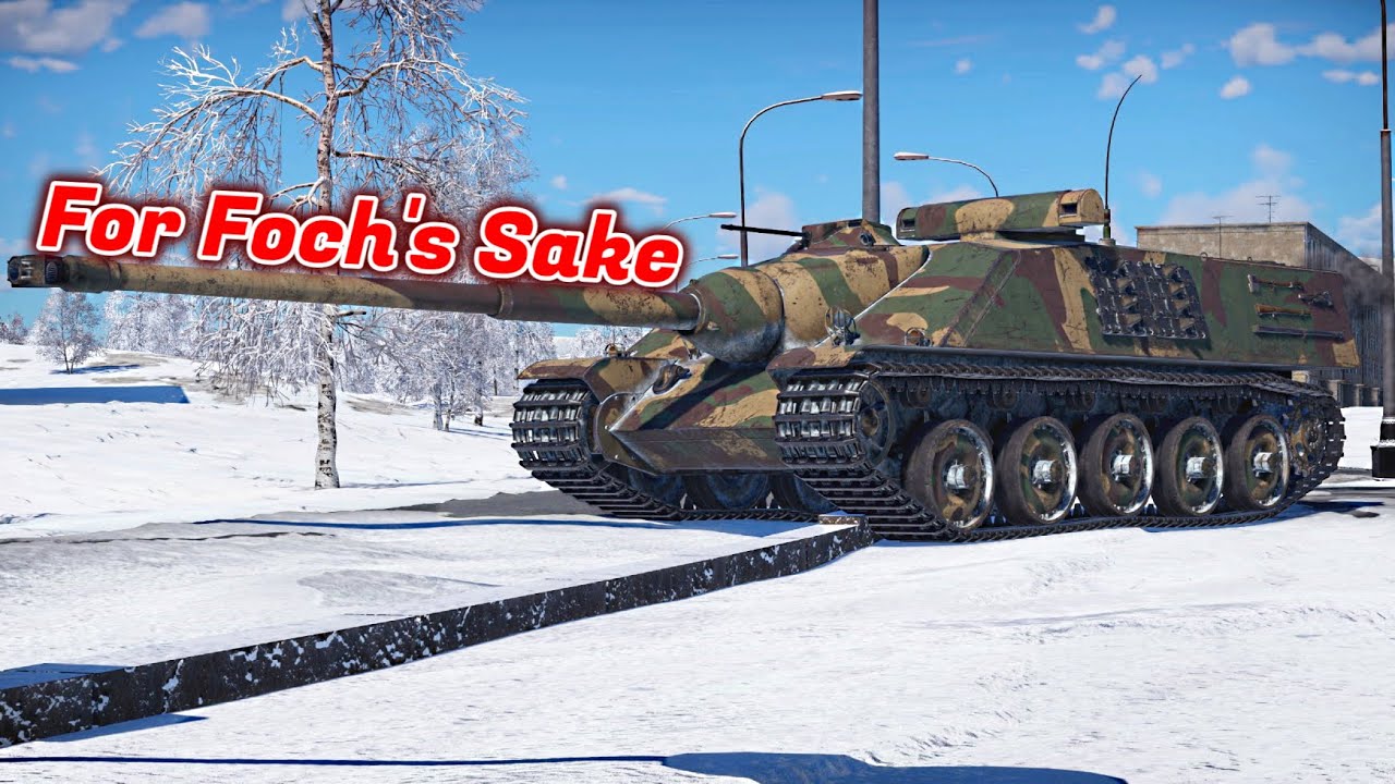 AMX-50 Foch - The Franco-Germanic Tankenstein [War Thunder]