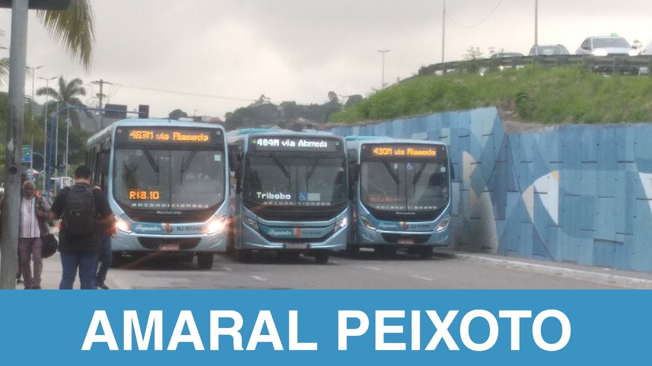 Movimentação De Onibus - Amaral Peixoto - Altura Do Colubande
