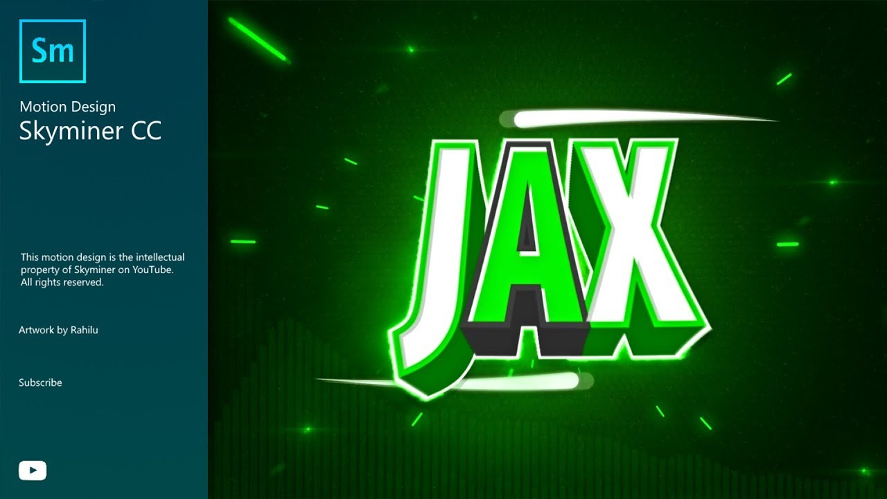 🔴INTRO Jax | Free 2D Intro | 281