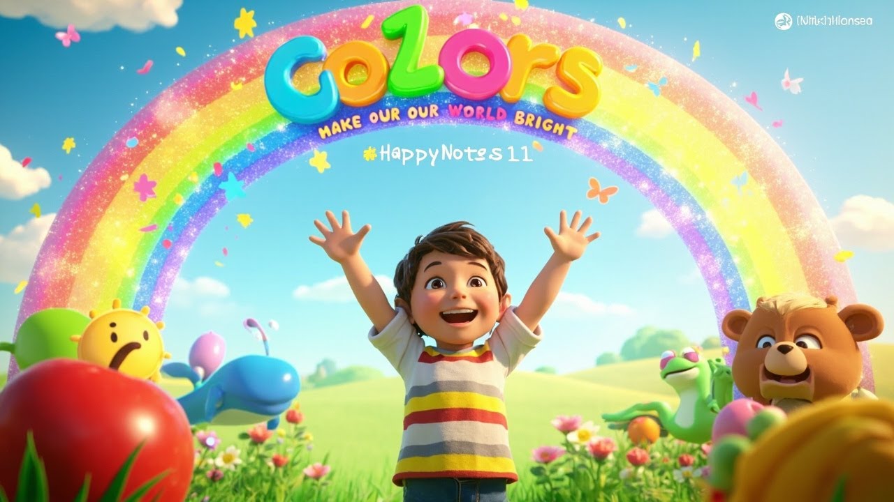 🌟 Colors Song for Kids | Bright and Happy Learning |