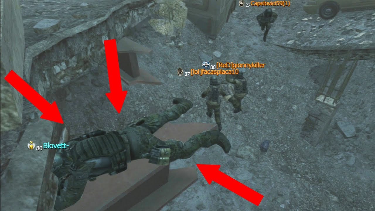 MW3: Incredible Infected Hiding on Downturn (NEW HIDING SPOT 2018)