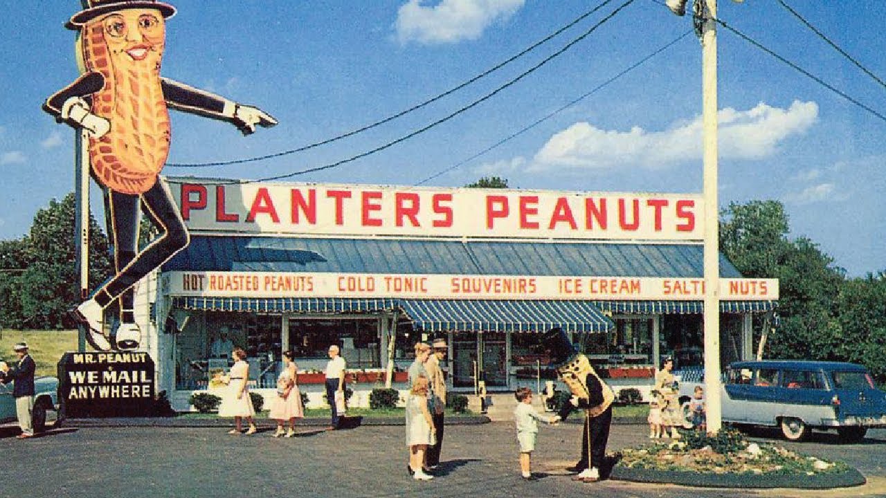 Planters Peanut Shoppes — Жизнь в Америке