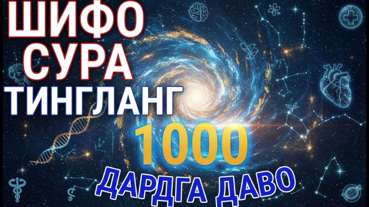 ⚡ Ҳозир Тингланг! Танa ва Руҳни Даволовчи Энг Таъсирли Шифо Суралари