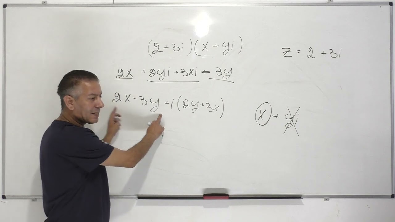 מספרים מרוכבים-מכפלת מספרים מרוכבים כך שהתוצאה תהיה מספר ממשי