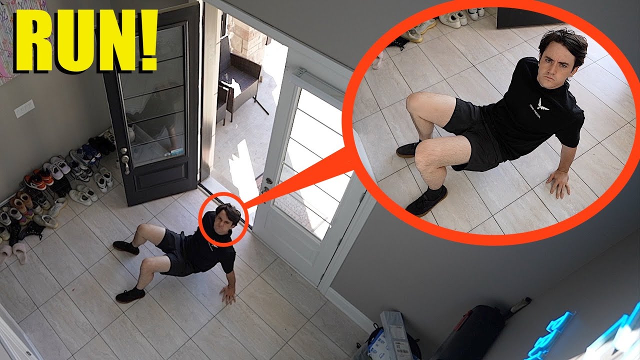 If you ever see your brother crawling like this, hide and get  him help fast!... (danger!)