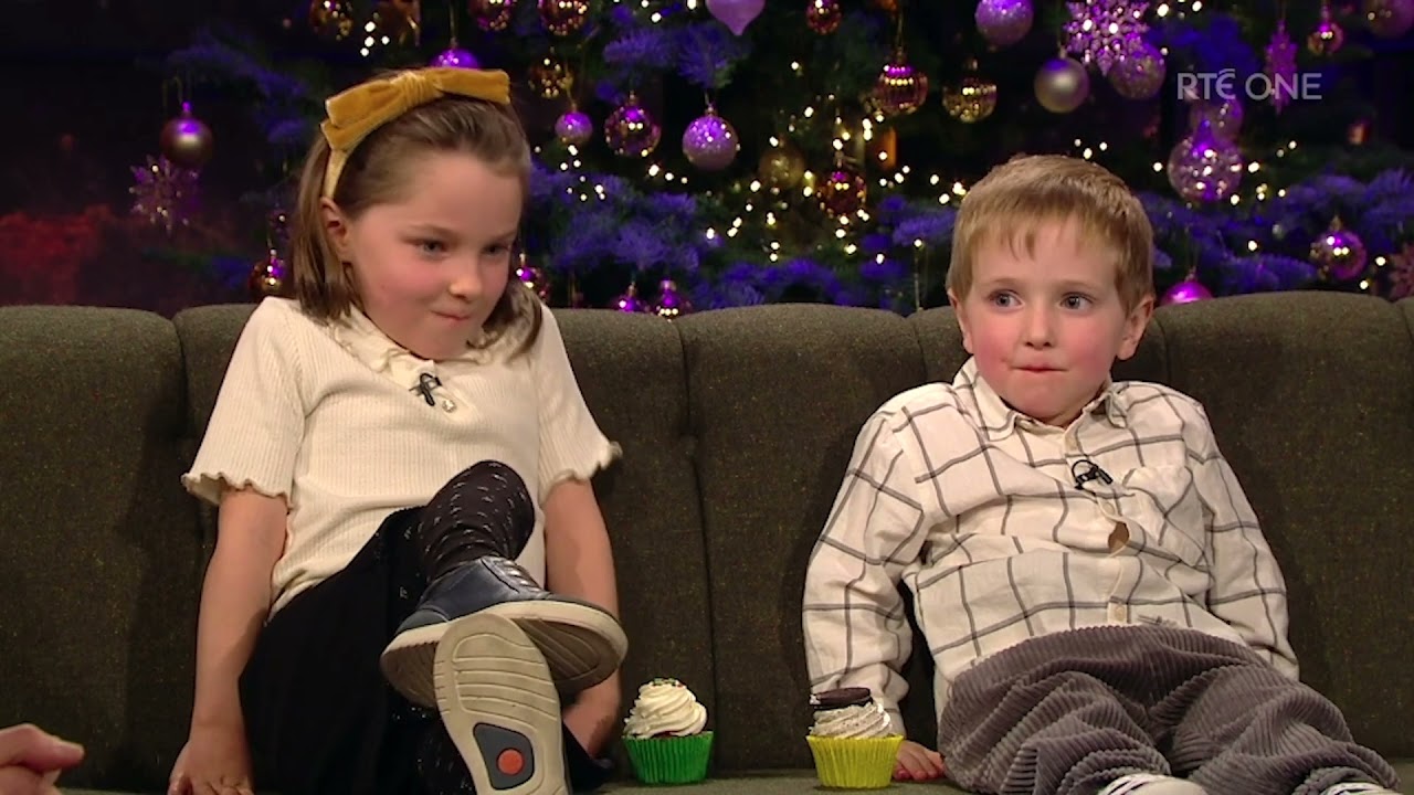 Daniel O Donnell with his two grandkids Archie & Olivia | The Late Late Show | RTÉ One