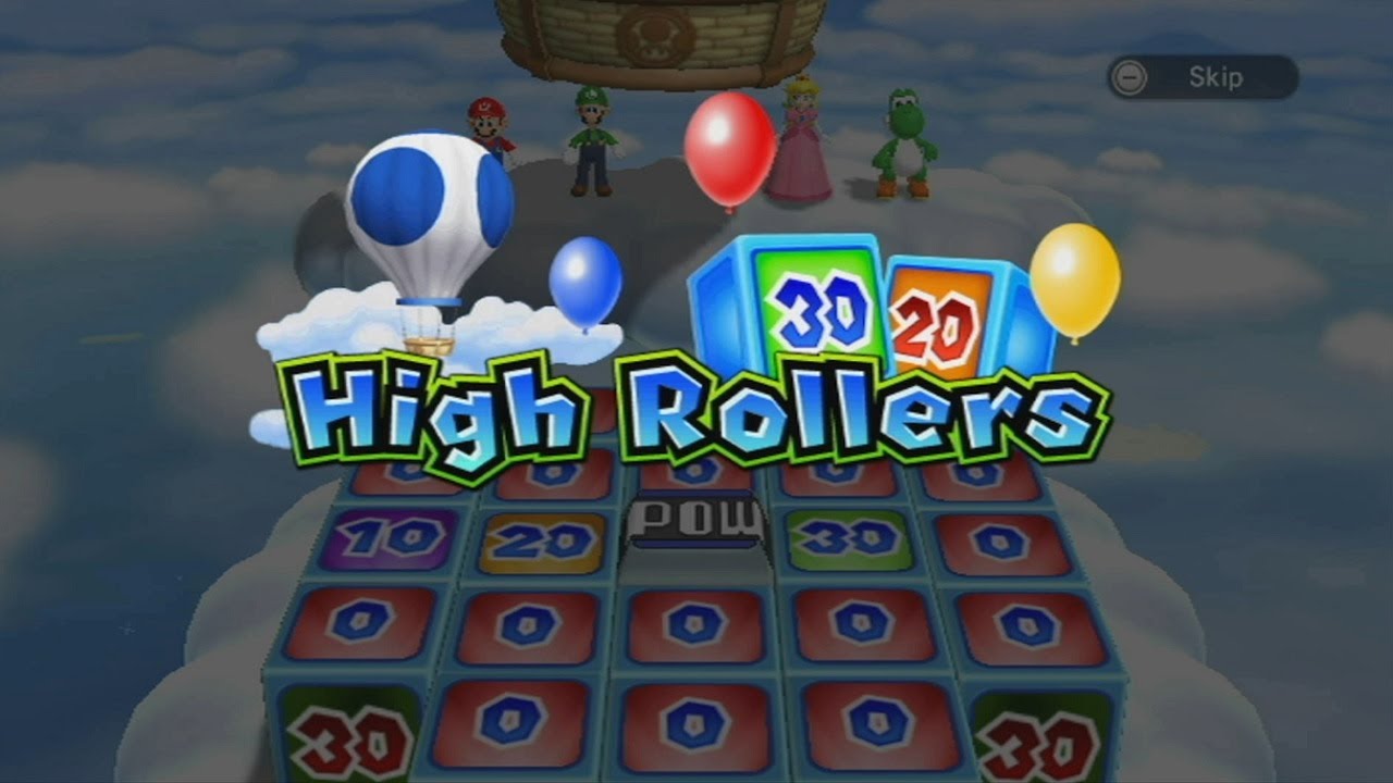 Mario Party 9: High Rollers (4 Player)