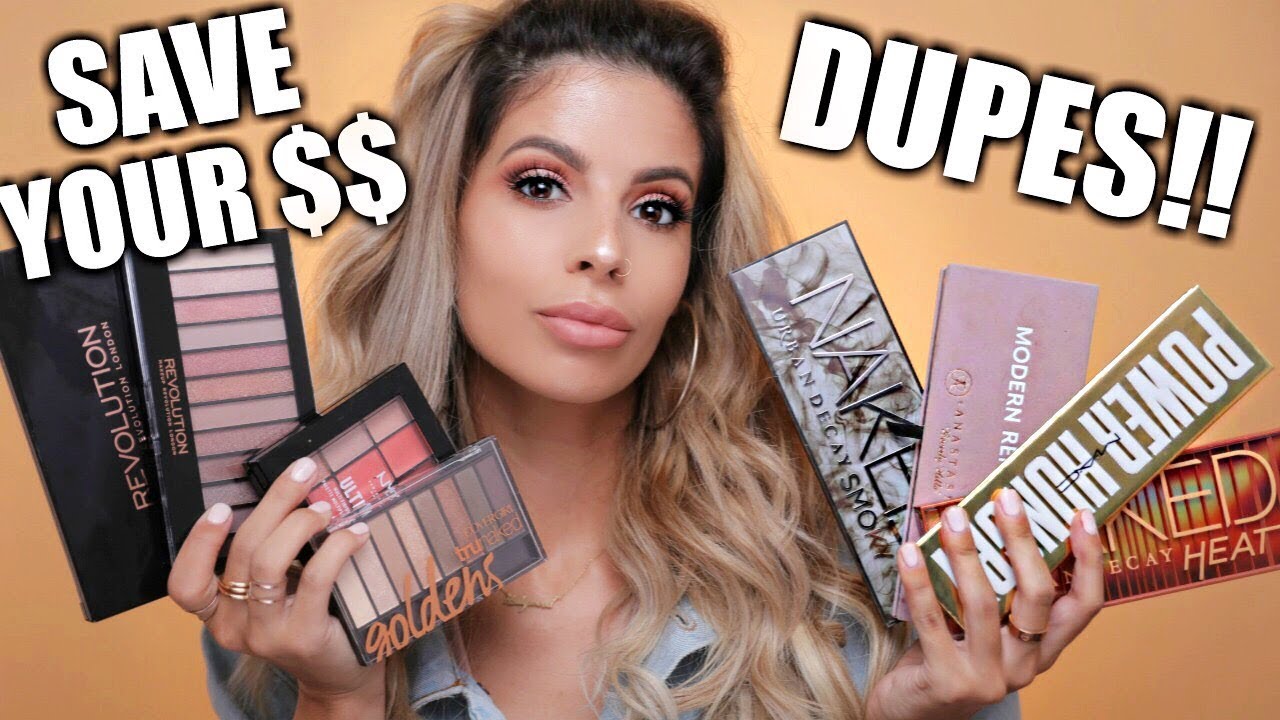 CHEAP DUPES FOR EXPENSIVE HIGH END EYESHADOW PALETTES