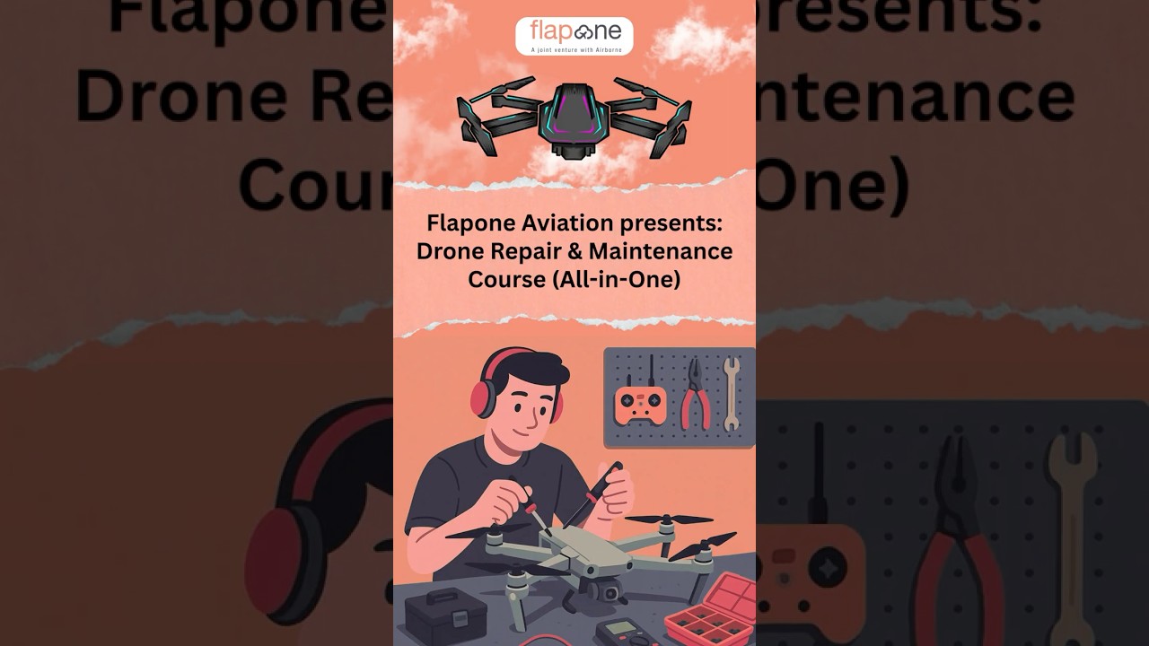Learn Drone Repair in 12 Days | Flapone Drone Maintenance Course