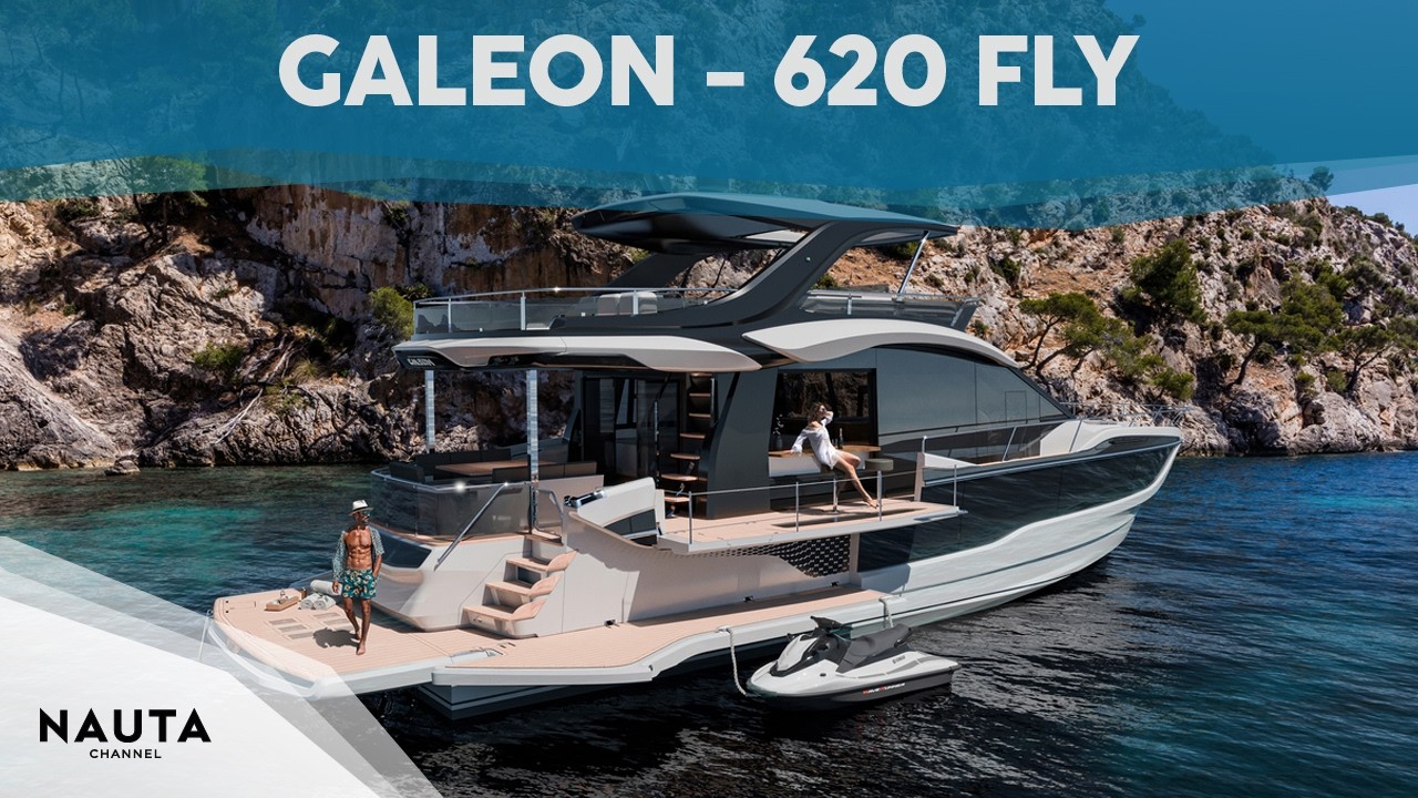 GALEON YACTHS - 620 FLY - yacht tour esterni e cabine