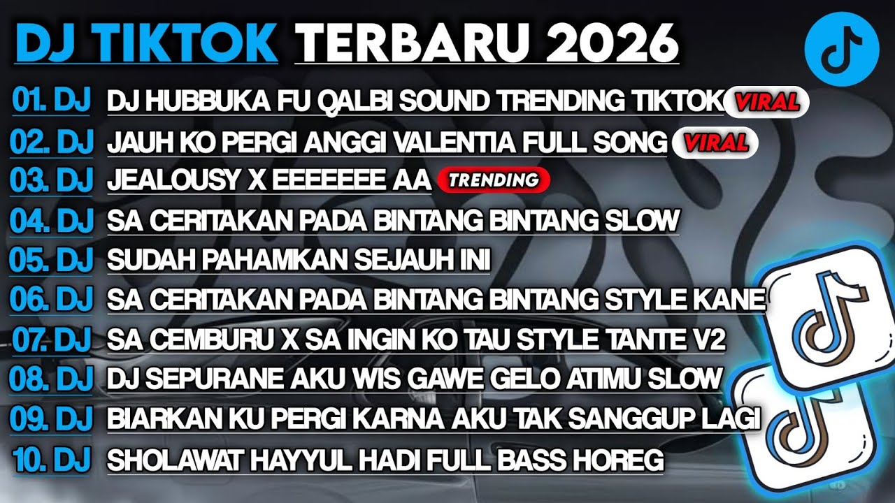 DJ TIKTOK TERBARU 2026🎵DJ HUBBUKA FU QALBI SOUND TRENDING TIKTOK TERBARU SLOW KANE TREND TIKTOK!! 