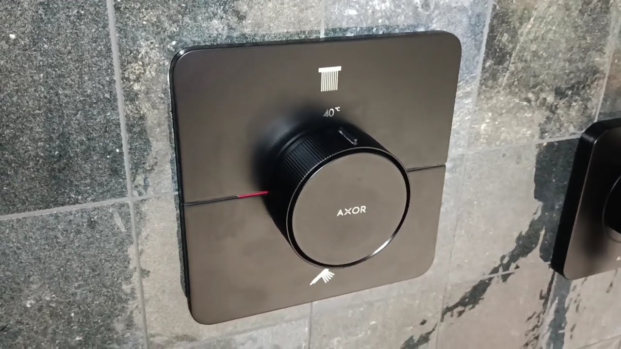 Axor 36754670 showerSelect ID Thermostat for concealed installation softsquare for 2 functions