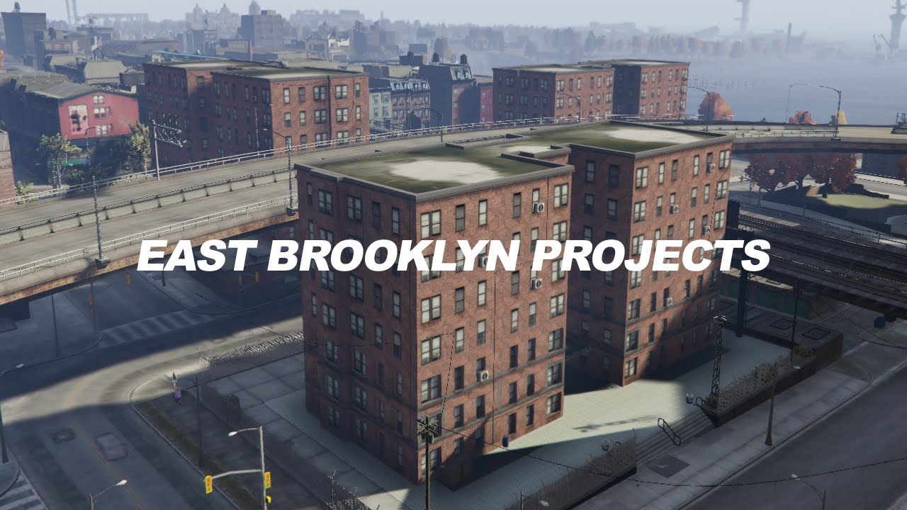 Liberty City East Brooklyn Projects + Interiors - FiveM Hoods/MLO