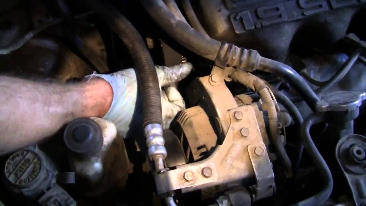 93 Ford Escort 1.9 How To Replace Timing Belt pt 6
