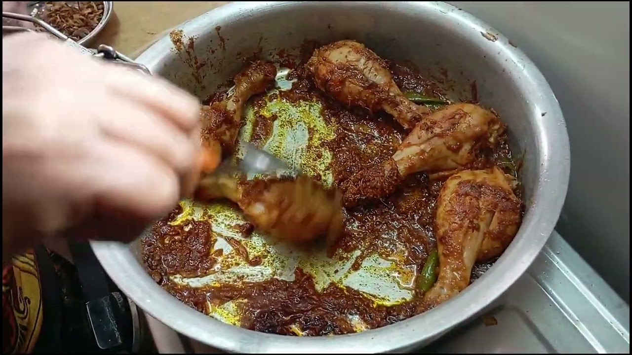 చికెన్ దమ్ బిర్యానీ   Easy Making Chicken Dhum Biryani (Telugu)