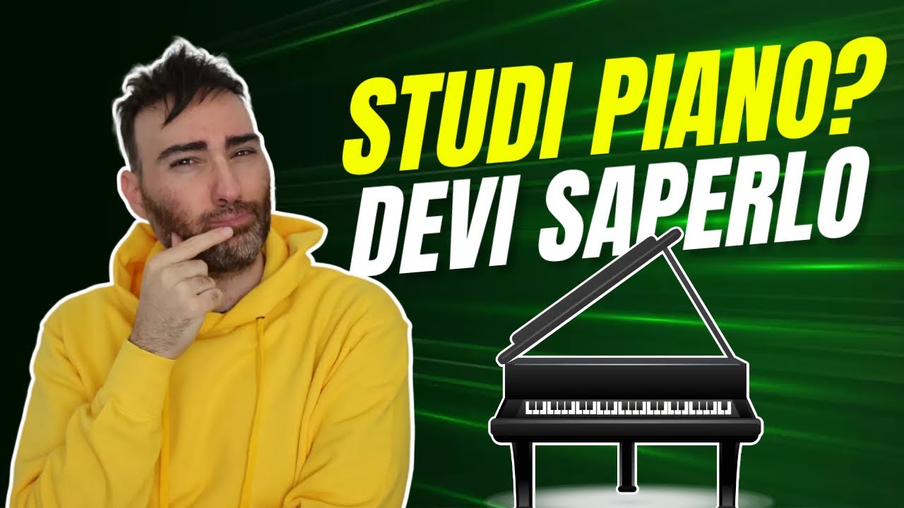 5 Consigli VITALI se Studi PIANOFORTE | L'ultimo è il Più IMPORTANTE 🎹