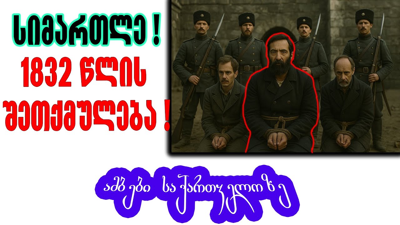 ❗🔥⛔️სიმართლე ! 1832 წლის შეთქმულებაზე❗❗❗ - ამბები საქართველოზე #შეთქმულება #ისტორია #საქართველო