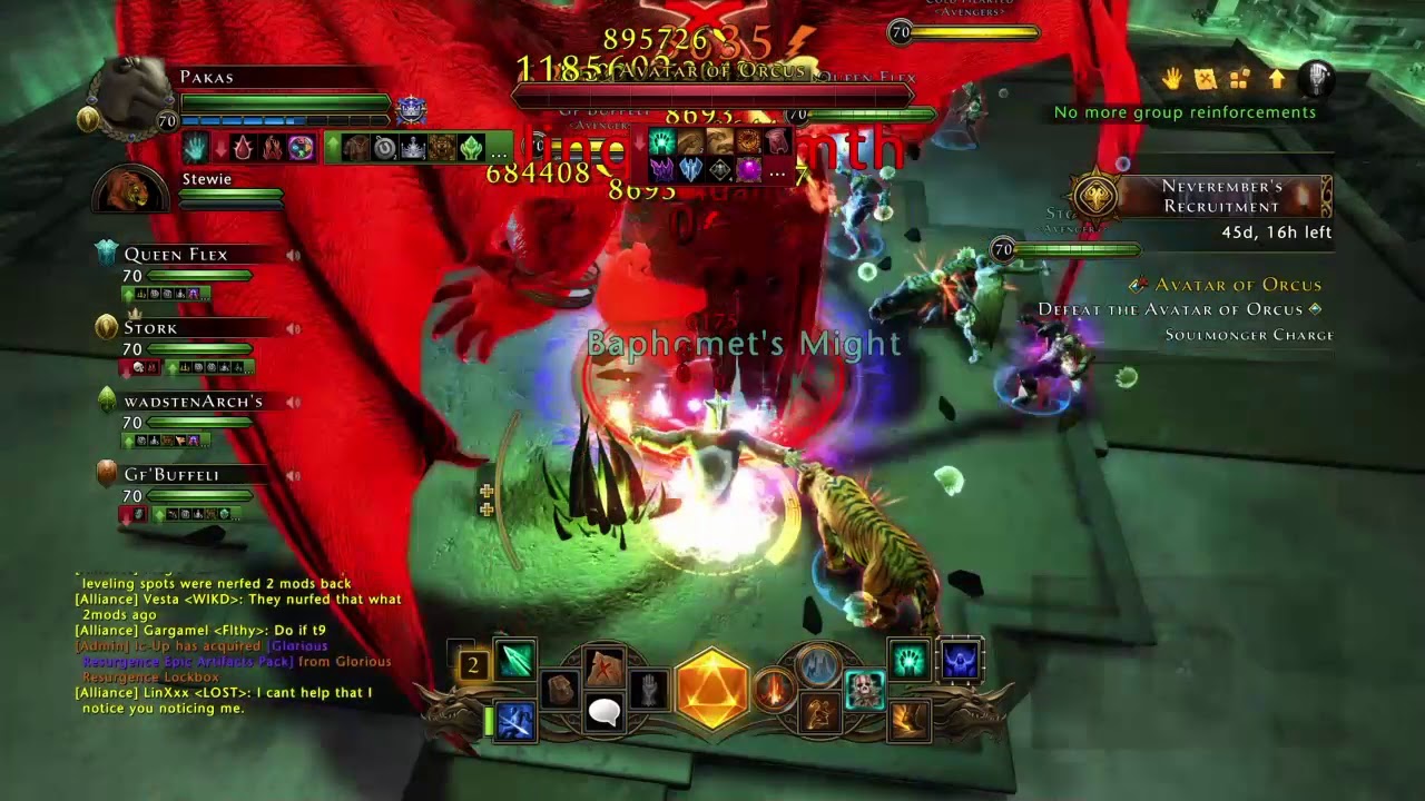 Neverwinter - 1 phase Orcus - DO DC DPS - Avengers