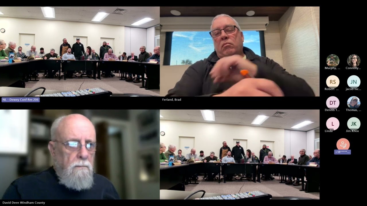 Vermont Fish & Wildlife Board Meeting January 15, 2025