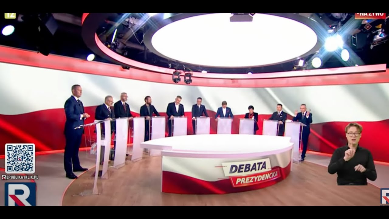 Przemówienia każdego z kandydatów na prezydenta | Debata Prezydencka