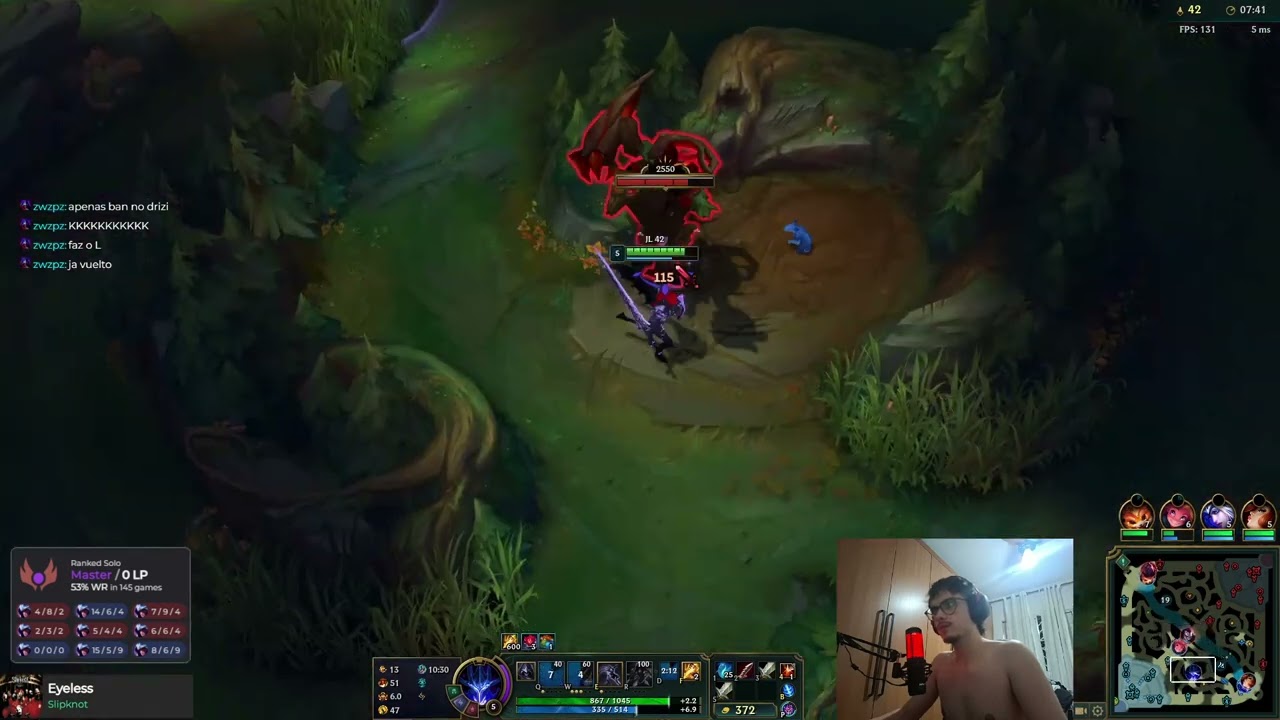 como voltar de um jogo perdido: espere o erro dos inimigos