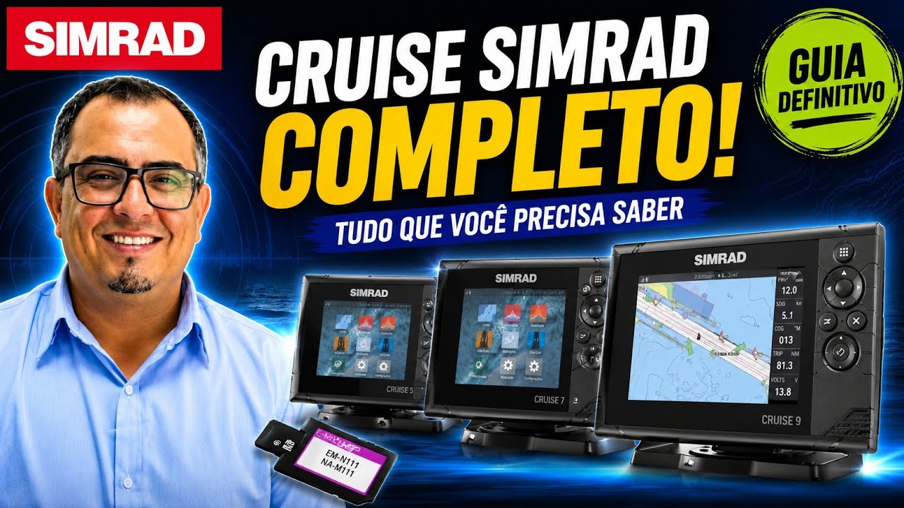 CRUISE #simrad TUTORIAL COMPLETO!!
