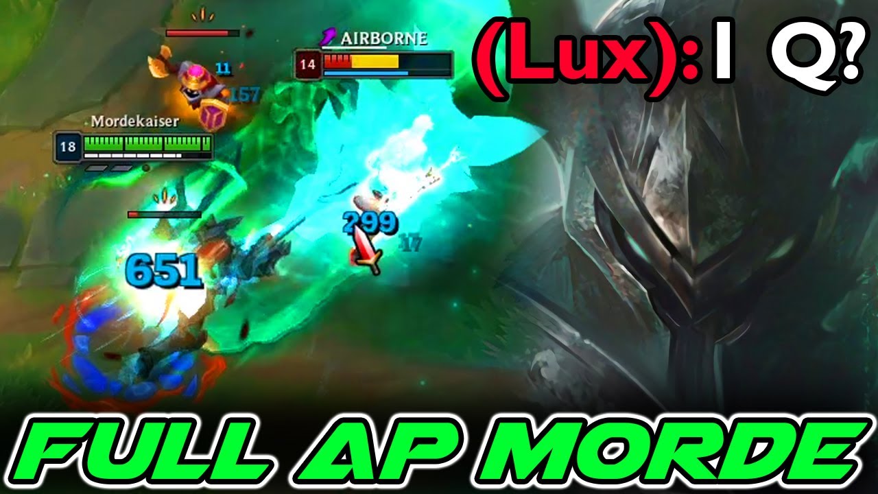 THIS FULL DAMAGE MORDEKAISER BUILD ONESHOTS WITH 1 Q