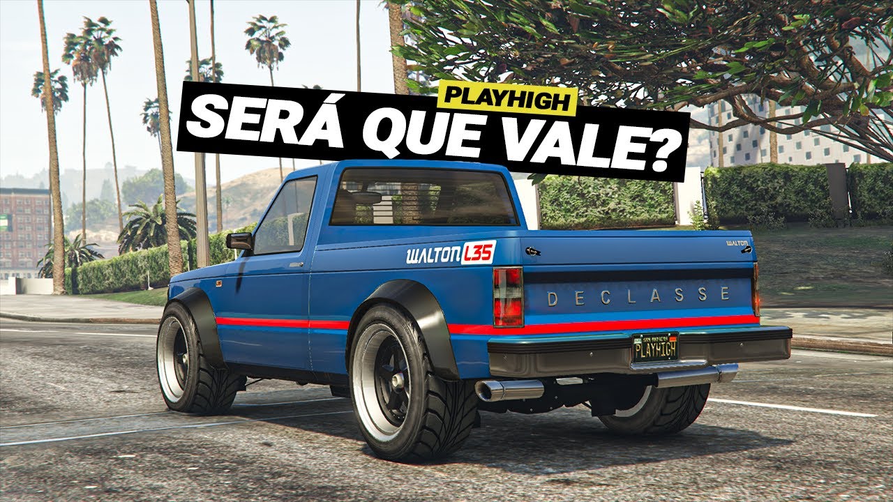 PARECE CARRO DE NPC | Tunando e Testando o Declasse Walton L35 | GTA 5 ONLINE | NOVA DLC