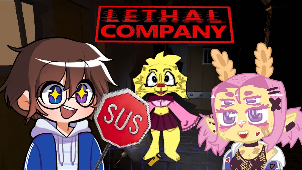 Modded Lethal Company with friends
