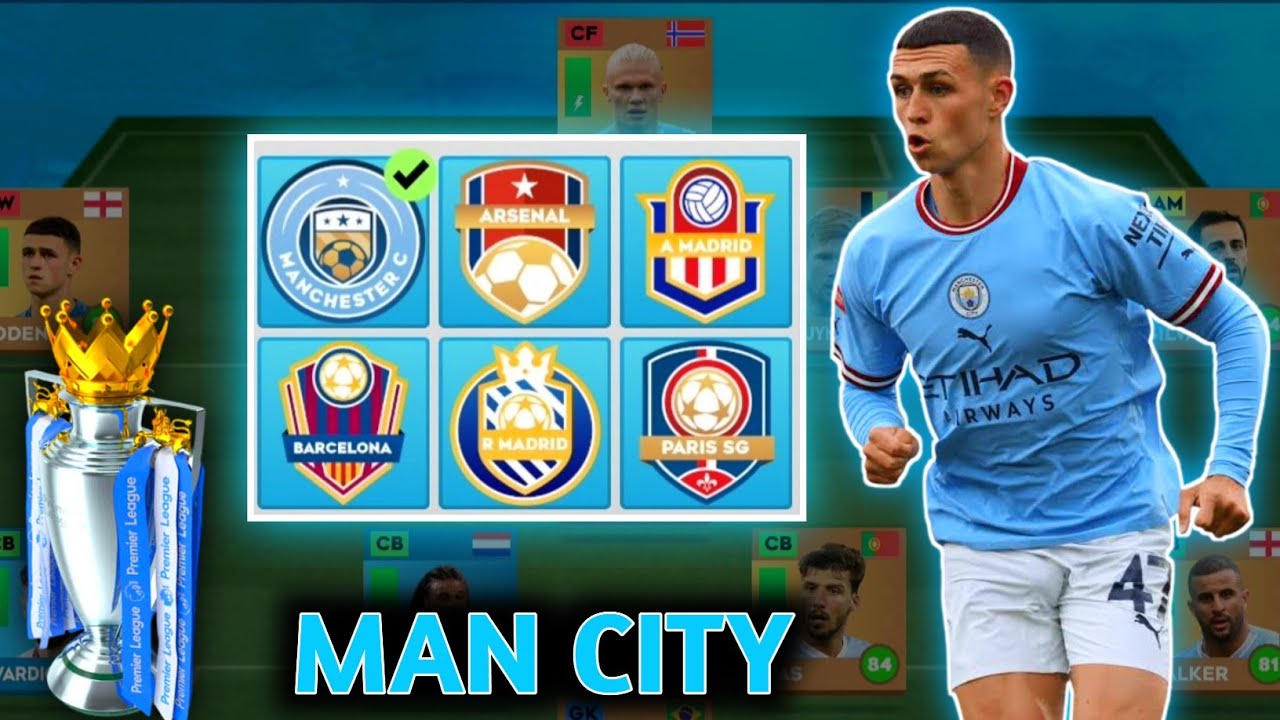 Victorious with Manchester City: DLS24 Premier league run