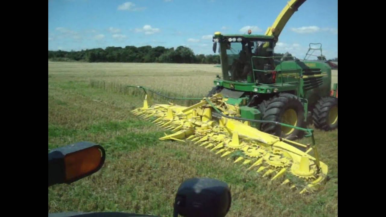 John Deere 7950 SPFH. Wholecrop Skalmstrup