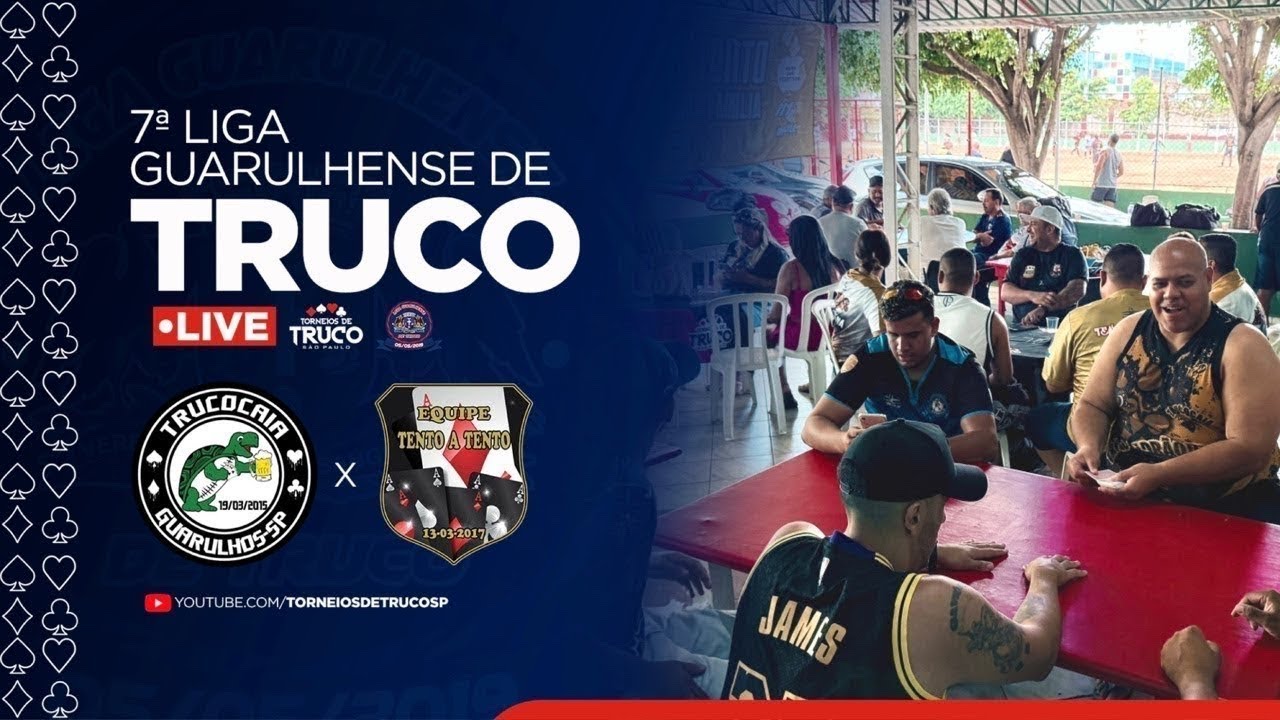 7ª LIGA GUARULHENSE DE TRUCO (1ª RODADA) - Trucocaia x Tento a Tento 08-02-26