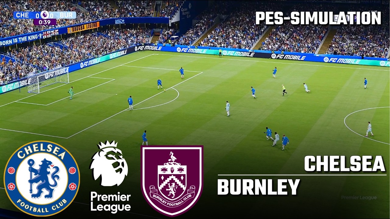 Chelsea vs Burnley | EPL - Showdown | PES 21 Simulation
