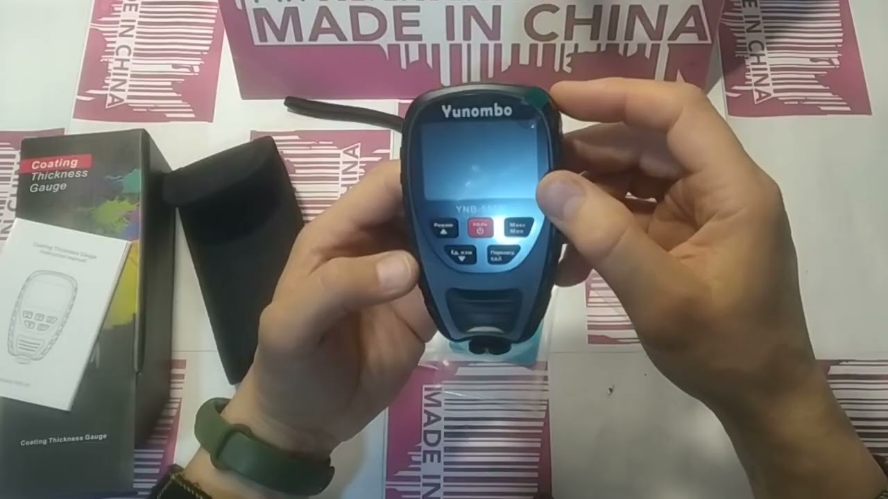 Автомобильный толщиномер Yunombo YNB-555/YNB-555R с AliExpress