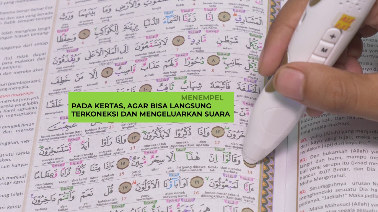 Cara Menggunakan Pen ke Al Quran Al Fatih Talking Pen