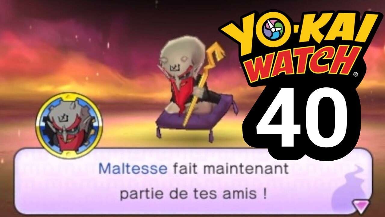 YO-KAI WATCH 1 : MALTESSE ! LE BOSS CACHE DES EGOUTS DE GRANVAL ! Episode 40
