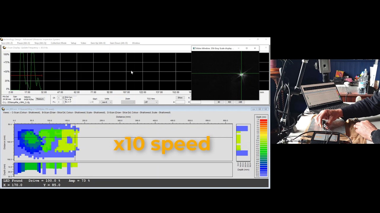 Corrosion Measurement and Video Tracking