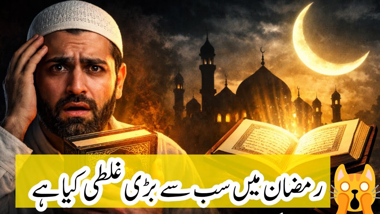 ✅ Ramzan Mein Yeh Galti Na Karna… Warna Nuksan Ho Sakta Hai! /Quran Parhne Wale Zaroor Dekhen 