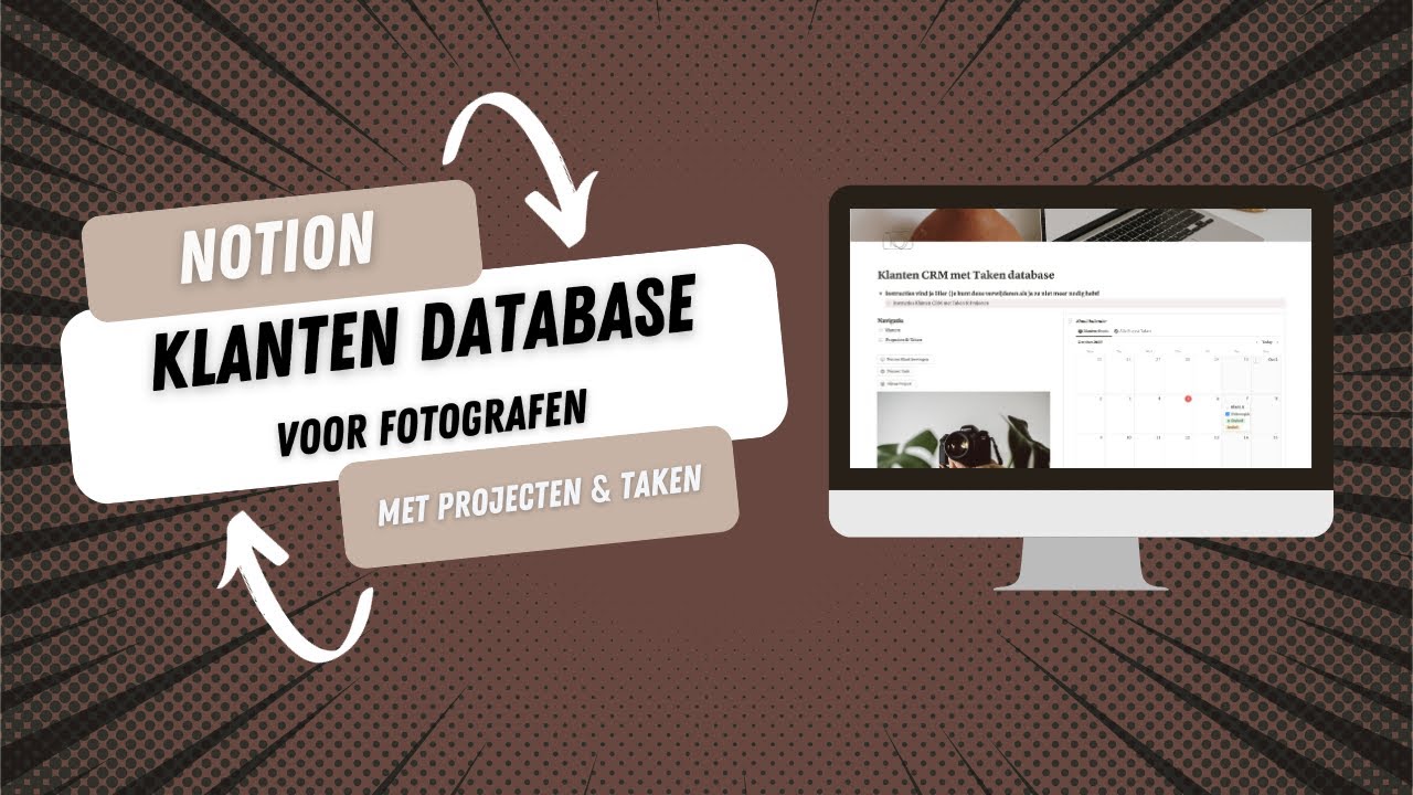 Notion Database CRM met Projecten en taken, kbbizboost
