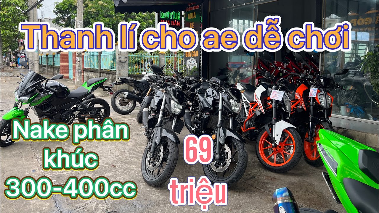 |Dương motor| nake biker phân khúc 300-400cc,xe nào đáng chơi nhất?
