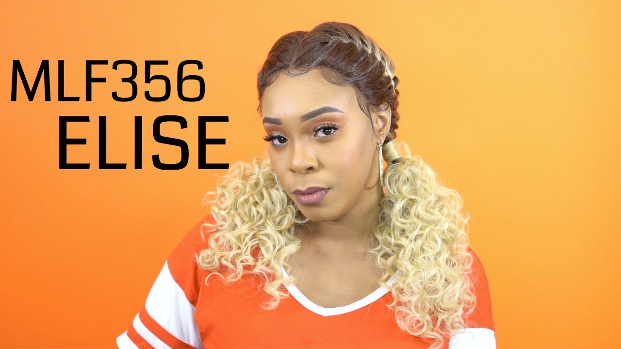 Bobbi Boss Synthetic Hair Extreme Part Lace Front Wig - MLF356 ELISE --/WIGTYPES.COM