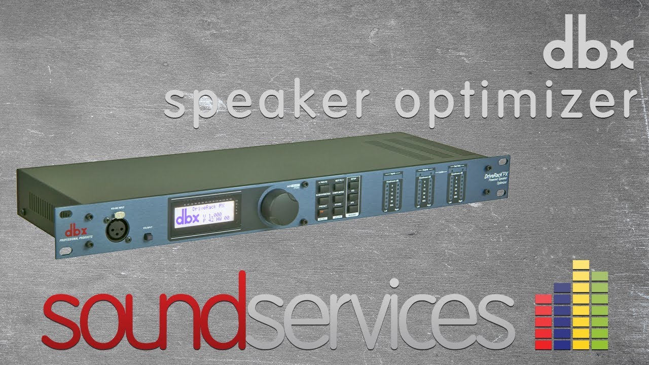 DBX DriveRack PX Powered Speaker Optimizer (Discontinued)