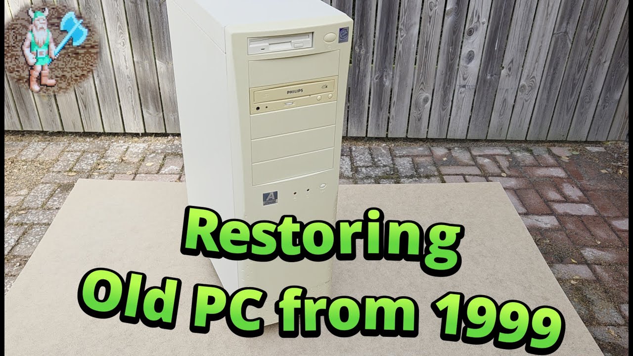Restoring old computer and playing retro games.