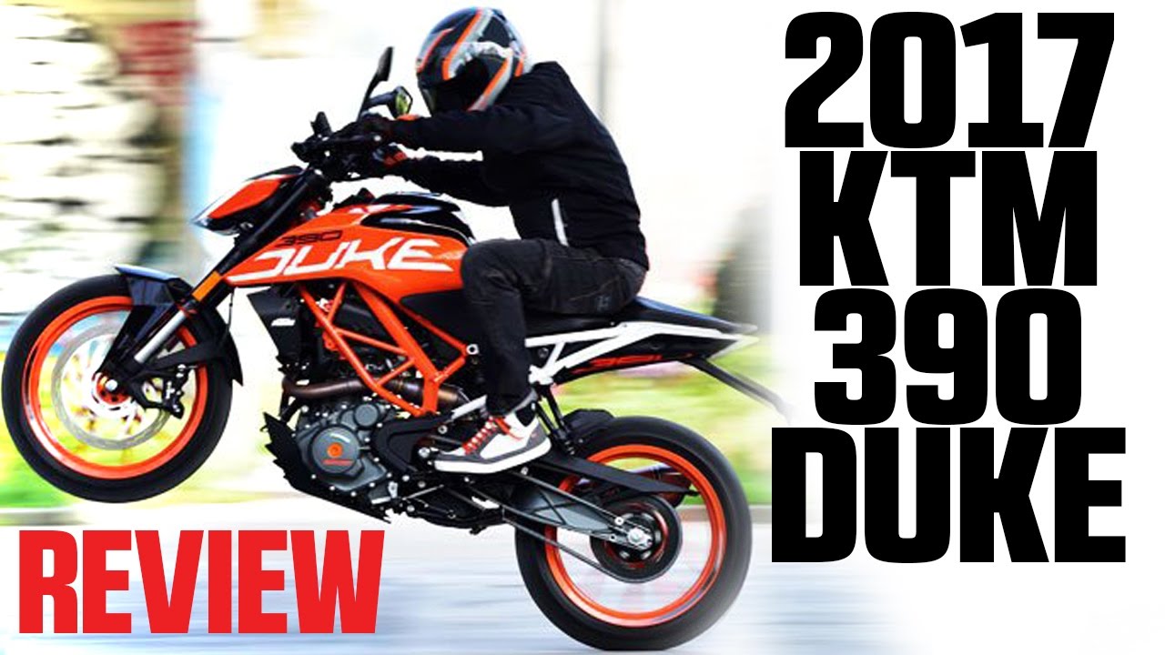 2017 KTM 390 Duke Review