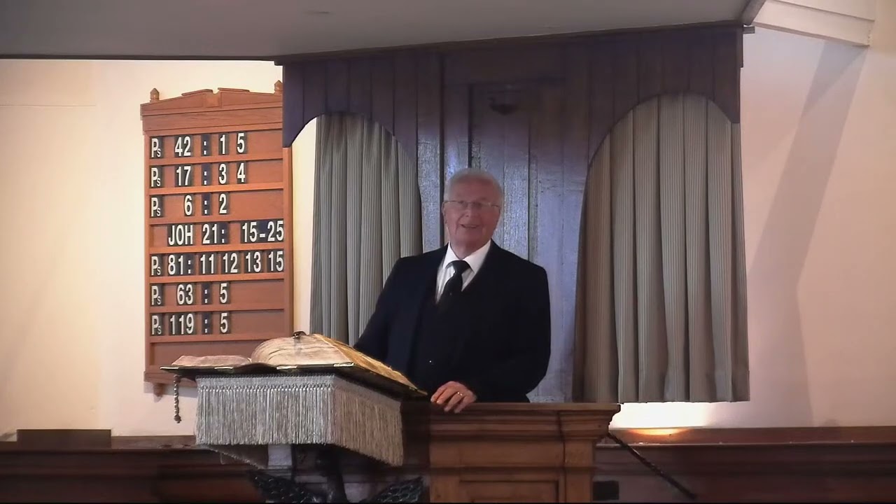 Ds. D.J. Budding | Johannes 21: 22b | Volg gij Mij | Volg jij Mij? |