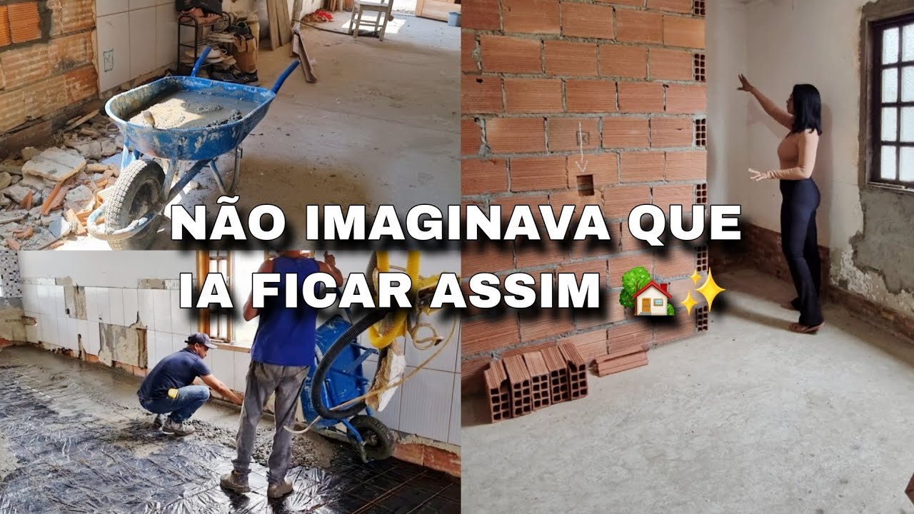 DIÁRIO DA REFORMA Ep.2 : QUARTO PRONTO, CONTRAPISO E GRANDES MUDANÇAS | Priscila Oliveira