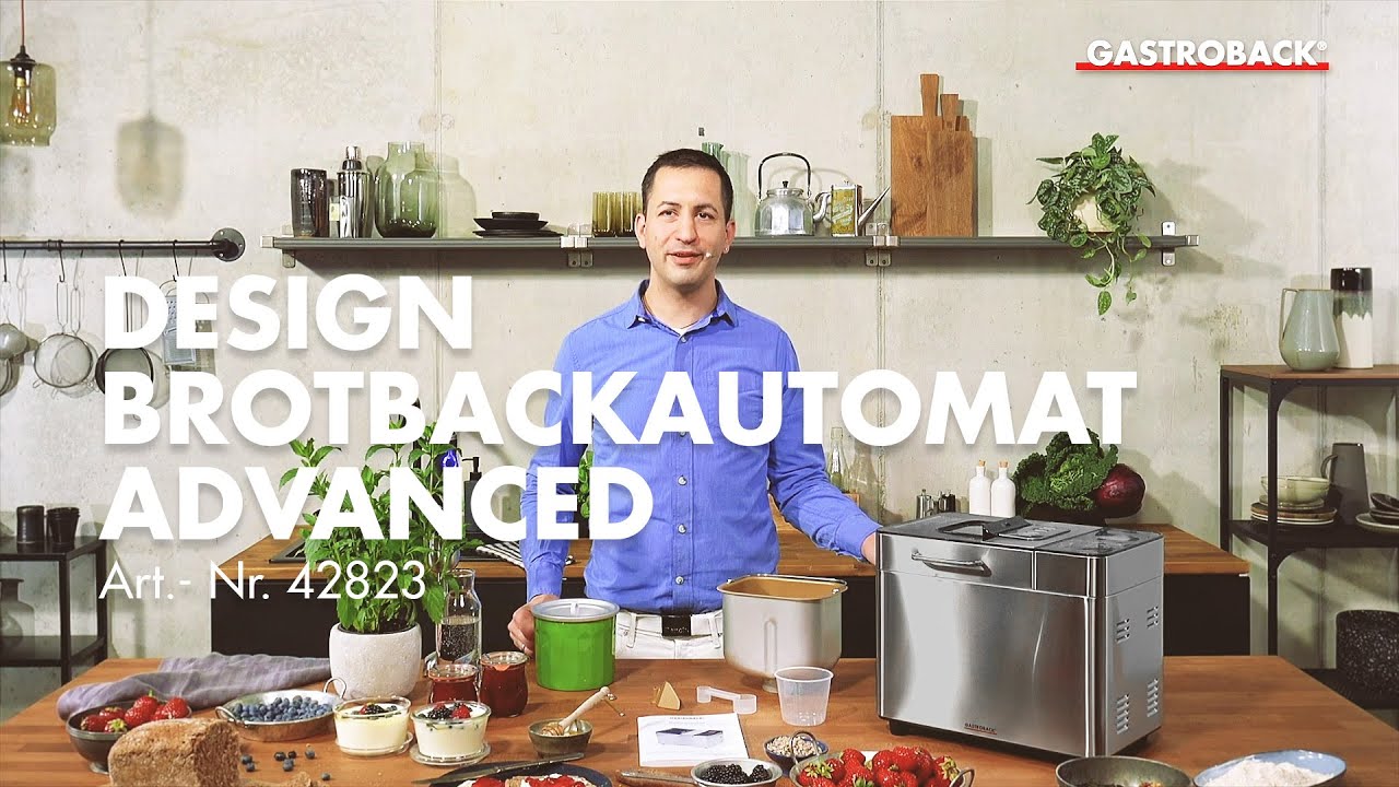 Unboxing,Lieferumfang & Funktionen erklärt für den Gastroback 42823 Design Brotbackautomat Advanced