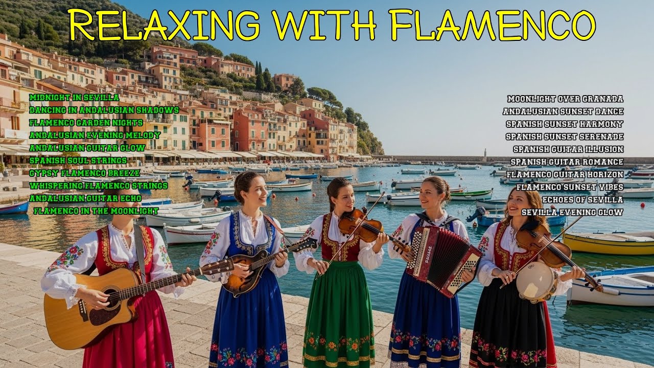 Flamenco Afro House Fusion 🌙 Luna Gitana | Chill Beach Mix 2026