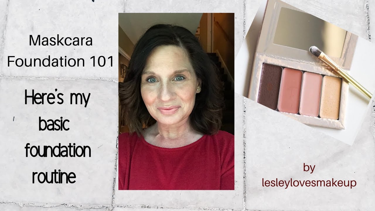 Maskcara Beauty Basics 101: how easy to apply, and I'm over 50 and LOVE this revolutionary makeup.