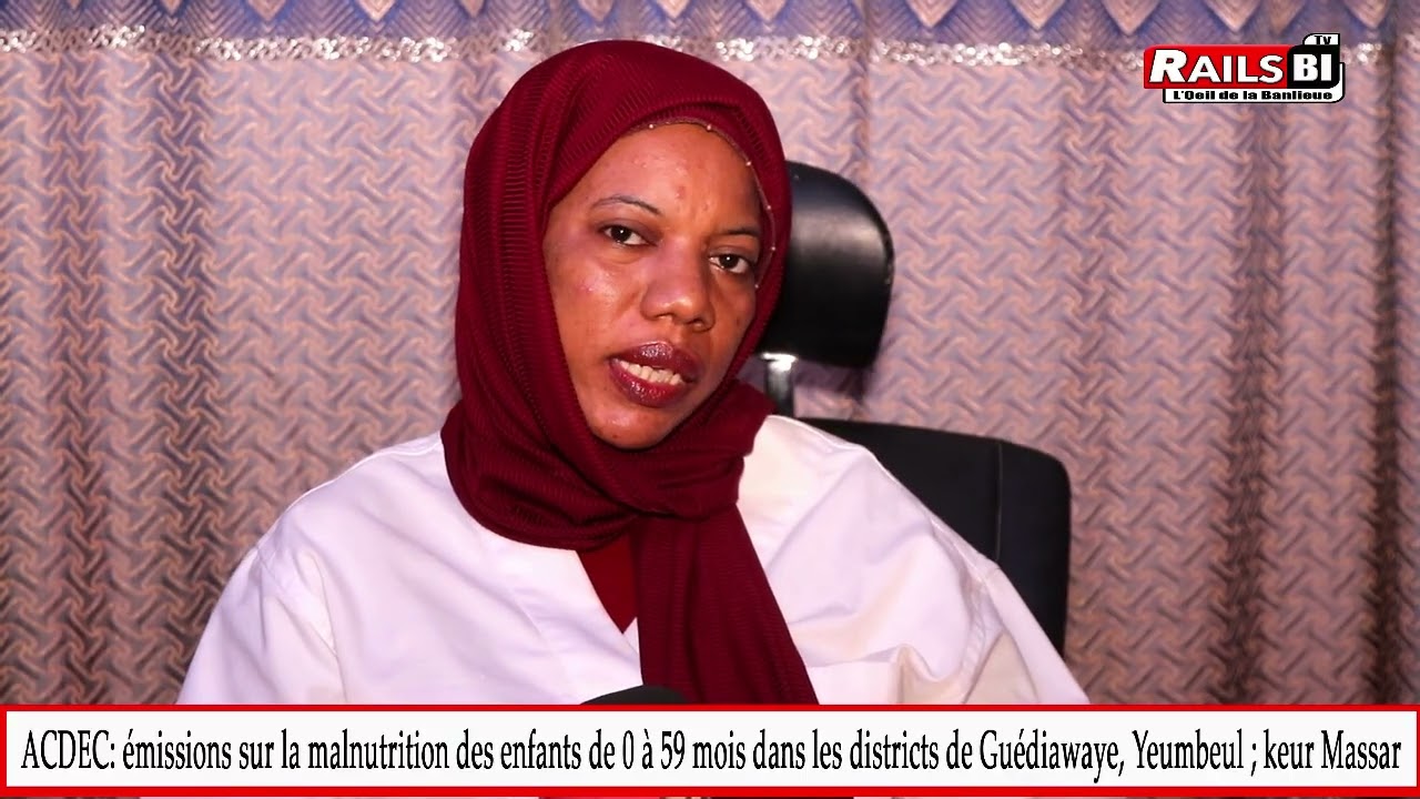 ACDEC: émissions sur la malnutrition des enfants de 0 à 59 mois